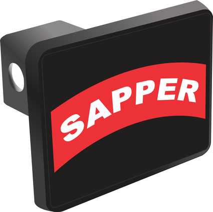 U.S. Army Sapper Tab Hitch Cover