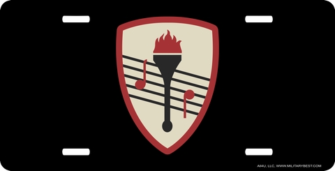 U.S. Army School of Music License Plate