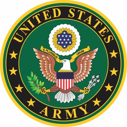 U.S. Army Seal 5" Die Cut Magnet