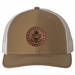 U.S. Army Seal Leather Patch Cap (Made in the USA)
