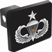 U.S. Army Senior 1 Combat Jump Wings Trailer Hitch Cover
