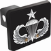 U.S. Army Senior 2 Combat Jump Wings Trailer Hitch Cover