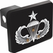 U.S. Army Senior 3 Combat Jump Wings Trailer Hitch Cover