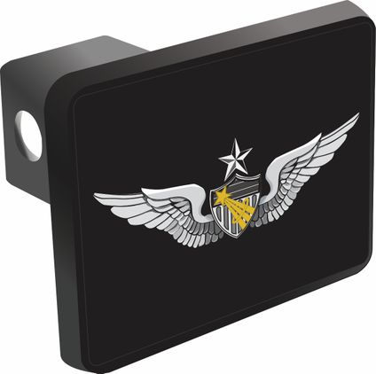 U.S. Army Senior Astronaut Wings Trailer Hitch Cover