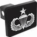 U.S. Army Senior Parachutist Wings Trailer Hitch Cover