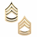 U.S. Army Sergeant First Class Gold Collar Rank Insignia