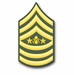 U.S. Army Sergeant Major of the Army Window Sticker