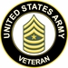 U.S. Army Sergeant Major Veteran Sticker Decal