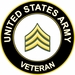 U.S. Army Sergeant Veteran Sticker Decal