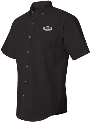 U.S. Army Jump Wings Short Sleeve Dress Shirt - CLOSEOUT SALE!