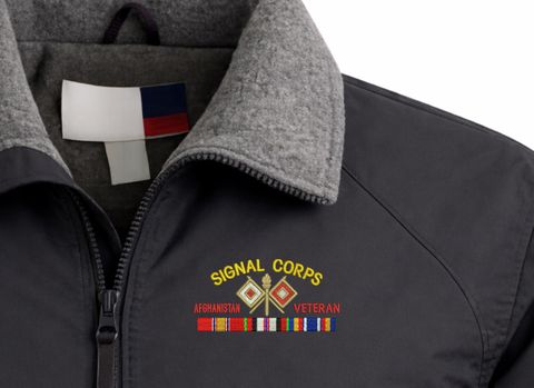 U.S. Army Signal Corps Afghanistan Veteran 3-Season Jacket