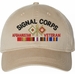 U.S. Army Signal Corps Afghanistan Veteran Unstructured Dad Cap