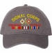 U.S. Army Signal Corps Afghanistan Veteran Unstructured Dad Cap