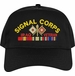 U.S. Army Signal Corps Iraq Veteran Embroidered Cap