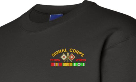 U.S. Army Signal Corps Vietnam Veteran Sweatshirt
