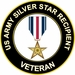 U.S. Army Silver Star Recipient Veteran Sticker Decal