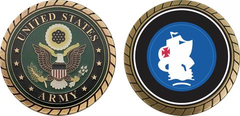 U.S. Army South Command Patch Challenge Coin
