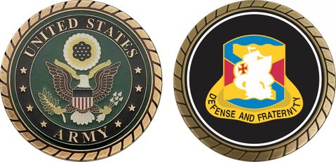 U.S. Army South Command Unit Crest Challenge Coin