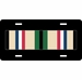 U.S. Army Southwest Asia Service Medal Ribbon License Plate