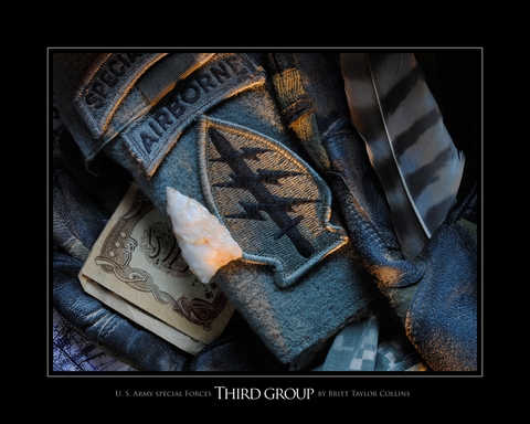U. S. Army Special Forces- Third Group - Lens Print