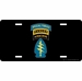 U.S. Army Special Forces with Airborne and Ranger Tab License Plate