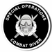 U.S. Army Special Operations Combat Diver Decal