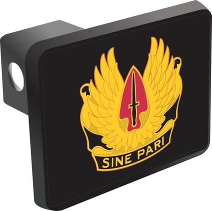 U.S. Army Special Operations Command Unit Crest Hitch Cover