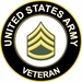 U.S. Army Staff Sergeant Veteran Sticker Decal