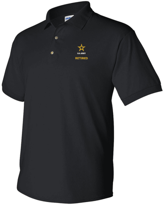 U.S. Army Retired Polo