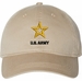 U.S. Army Star Logo Unstructured Dad Cap