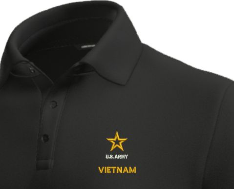 U.S. Army Vietnam Moisture Wicking Polo