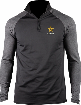 U.S. Army Star ProWikMax 2-Tone 1/4 Zip Long Sleeve Shirt