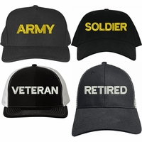 U.S. Army Text Only Caps Thumbnail Illustration