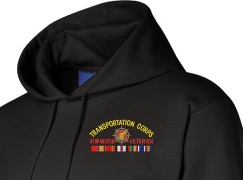 U.S. Army Transportation Corps Afghanistan Veteran Hoodie
