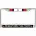 U.S. Army Transportation Corps Afghanistan Veteran License Plate Frame