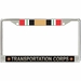 U.S. Army Transportation Corps Iraq Veteran License Plate Frame