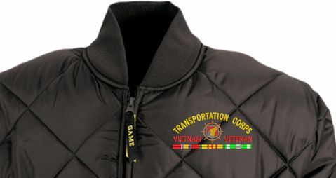 U.S. Army Transportation Corps Vietnam Veteran Bravest Jacket