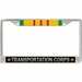 U.S. Army Transportation Corps Vietnam Veteran License Plate Frame