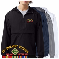 U.S. Army Unit Insignia Iraq Veteran Hooded Windbreakers Thumbnail Illustration