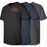 U.S. Army Unit Insignia Vietnam Veteran Ribbon Embroidered T-Shirts Thumbnail Illustration