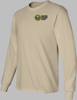 U.S. Army United States Army Embroidered Long Sleeve T-Shirt