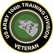 U.S. Army Veteran 104th Training Division Sticker Decal