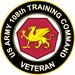 U.S. Army Veteran 108th Training Command Sticker Decal