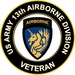 U.S. Army Veteran 13th Ariborne Division Sticker Decal