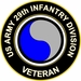 U.S. Army Veteran 29th Infantry Division Sticker