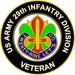 U.S. Army Veteran 29th Infantry Division Sticker Unit Crest Sticker