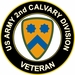 U.S. Army Veteran 2nd Cavalry Division Sticker Decal