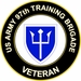 U.S. Army Veteran 97th Training Brigade Decal Sticker