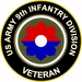 U.S. Army Veteran 9th Infantry Division Sticker Decal