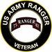 U.S. Army Veteran Airborne Rangers Sticker Decal